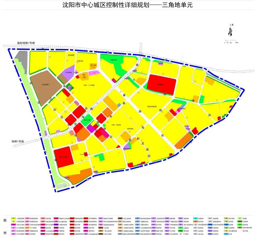 盖州铁西新区规划图图片