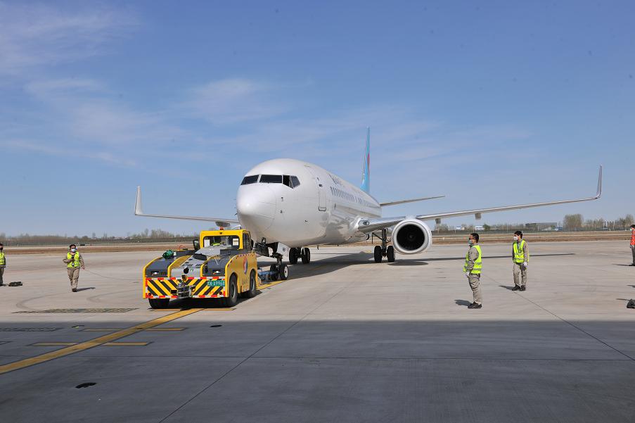 河北航空自主执行b737ng飞机c4检圆满完成