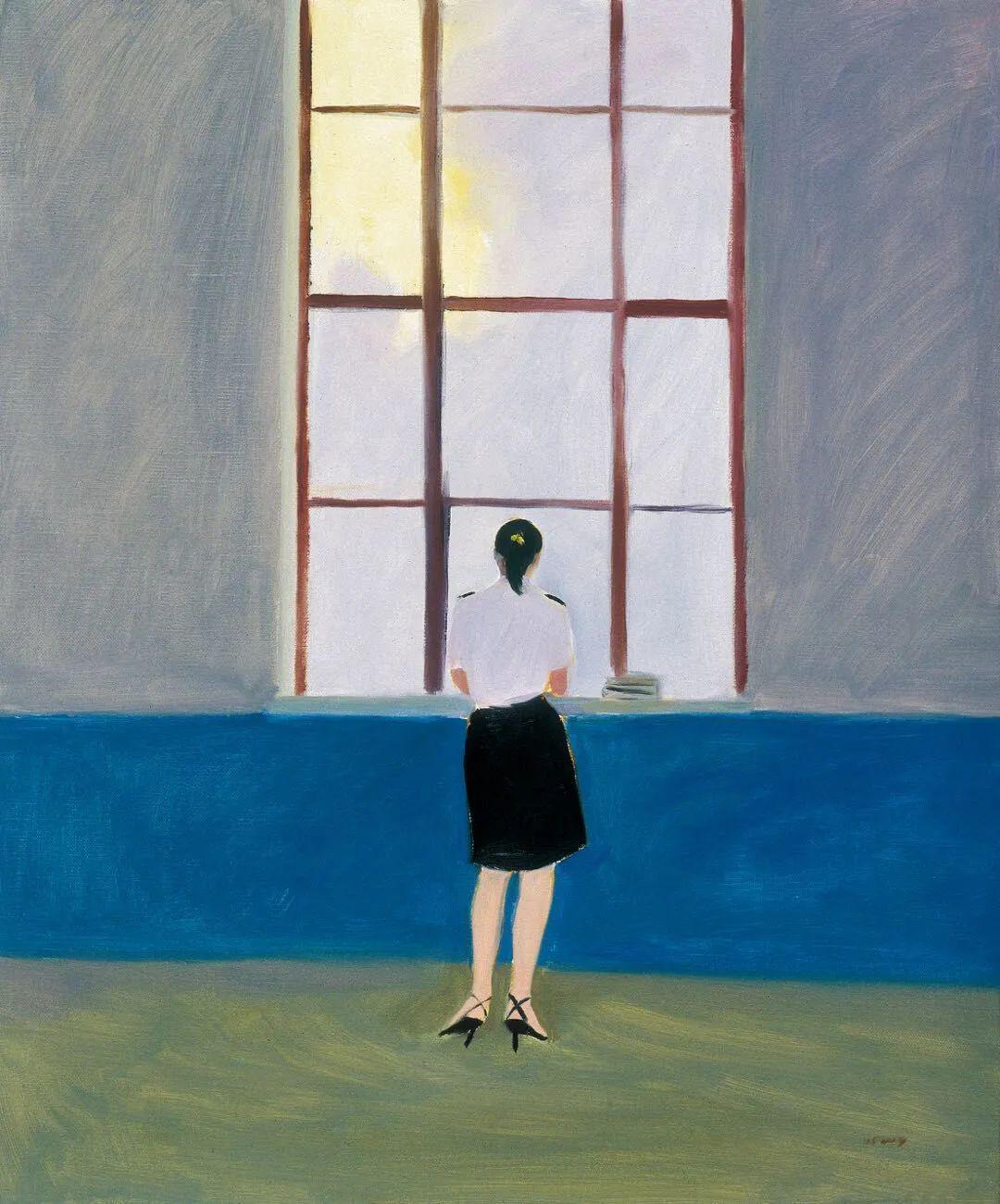 俱乐部 60cm×50cm 布面油画 2005回到前面讨论的"认知发展理论",武艺