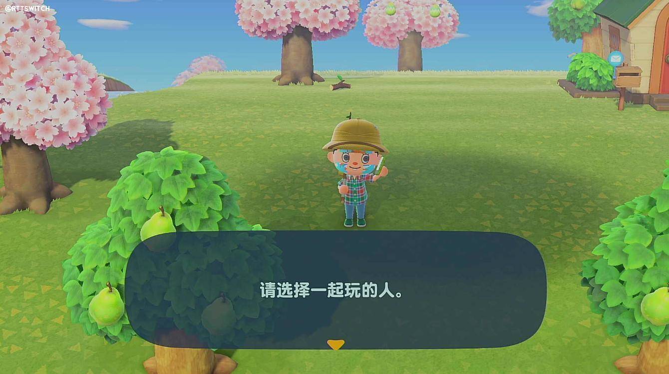 原创一台ns多人上岛集合啦动物之森本地多人模式教程