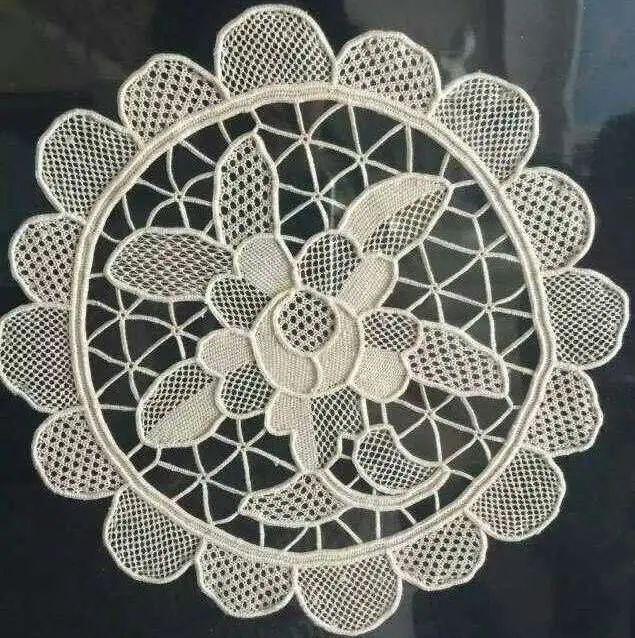 抽纱万缕丝之萧山花边