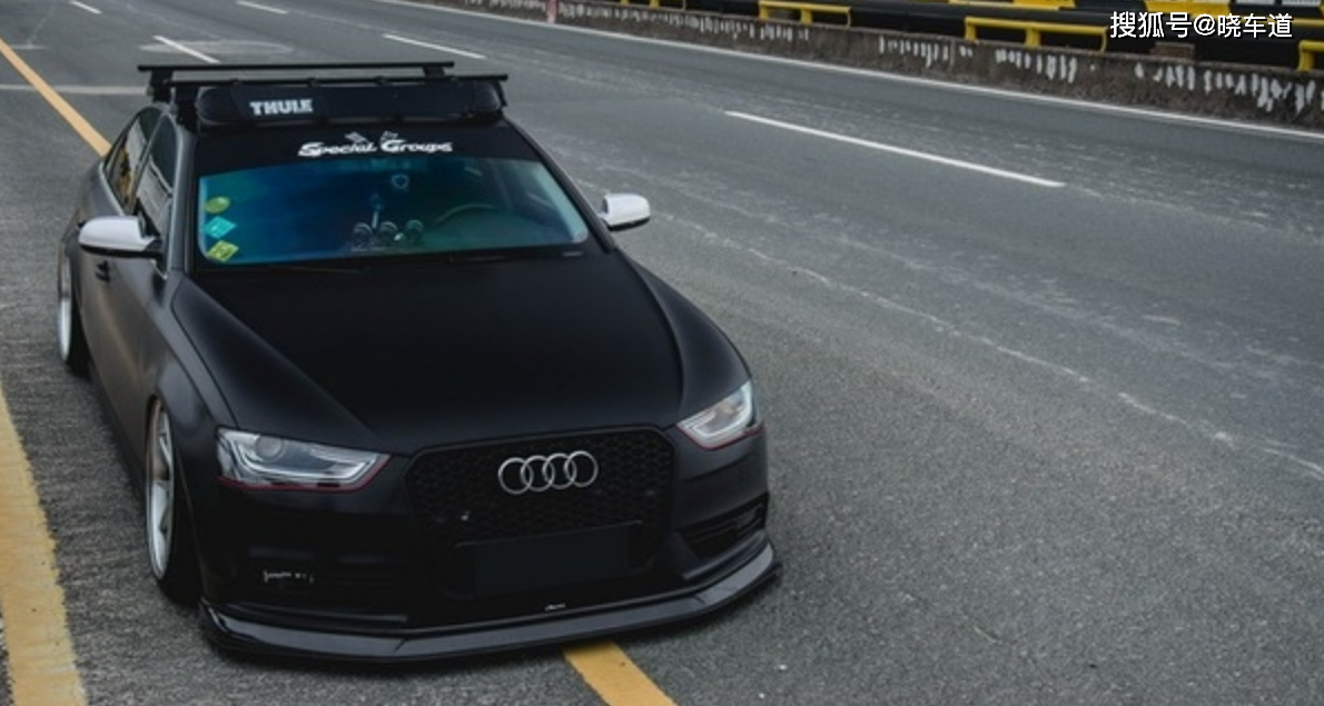 诱人的黑武士风格,改装出不同寻常的奥迪 a4l,你心动了吗?