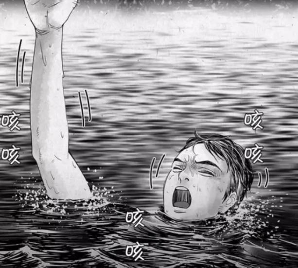 无声漫画:落水之后,如果是你,你会这样吗?