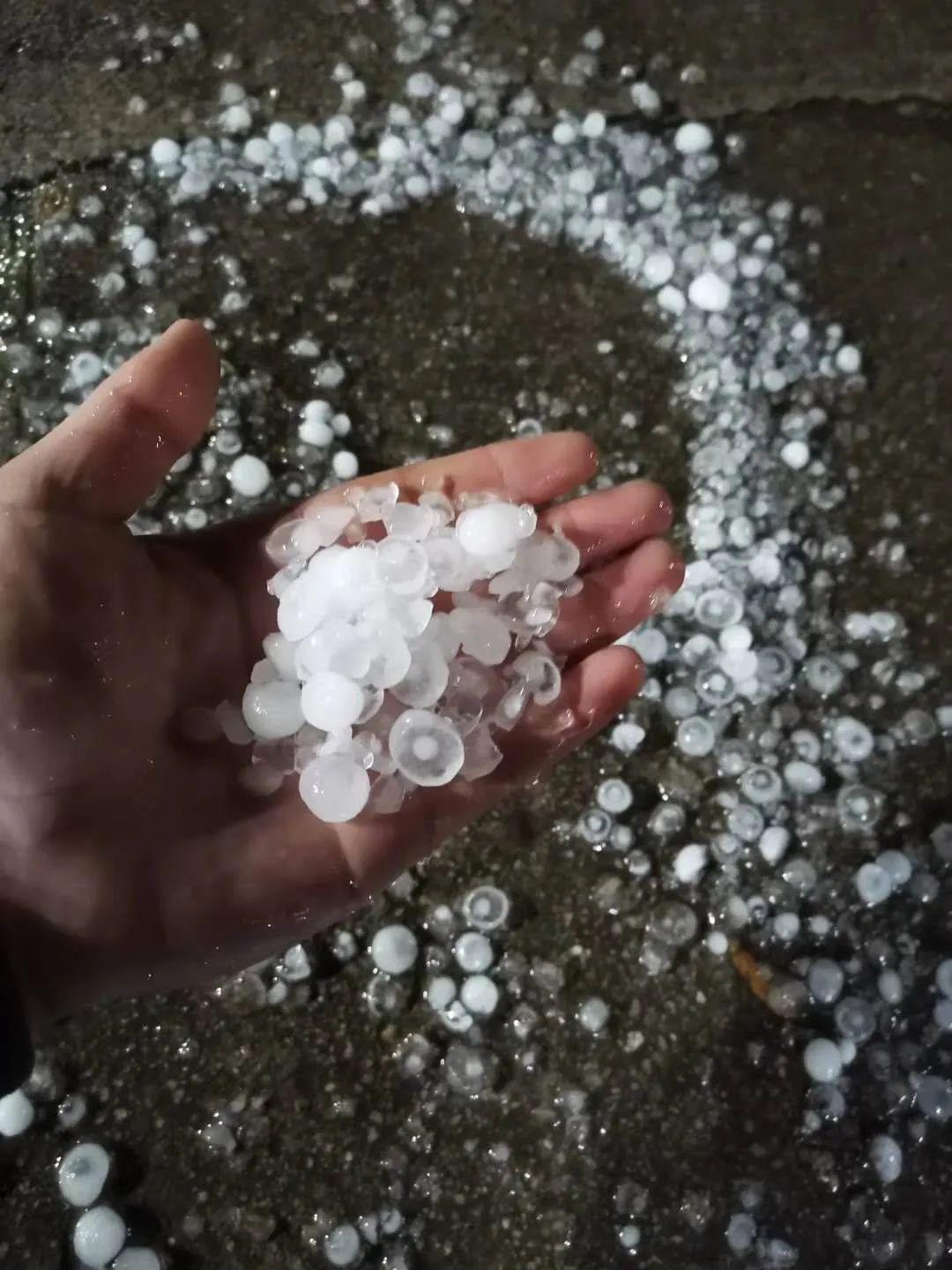 昨晚三明又下冰雹今年最强倒春寒来了接下来的天气也太