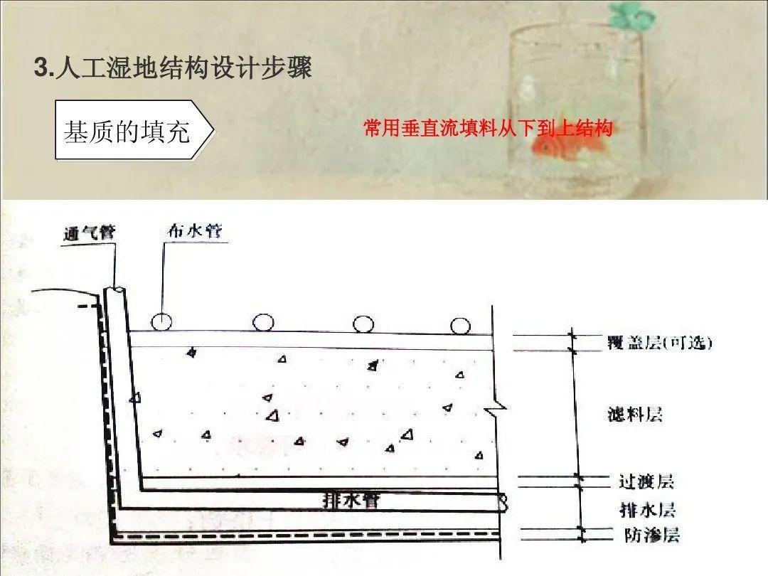 人工湿地设计步骤从参数到结构这个ppt讲全了