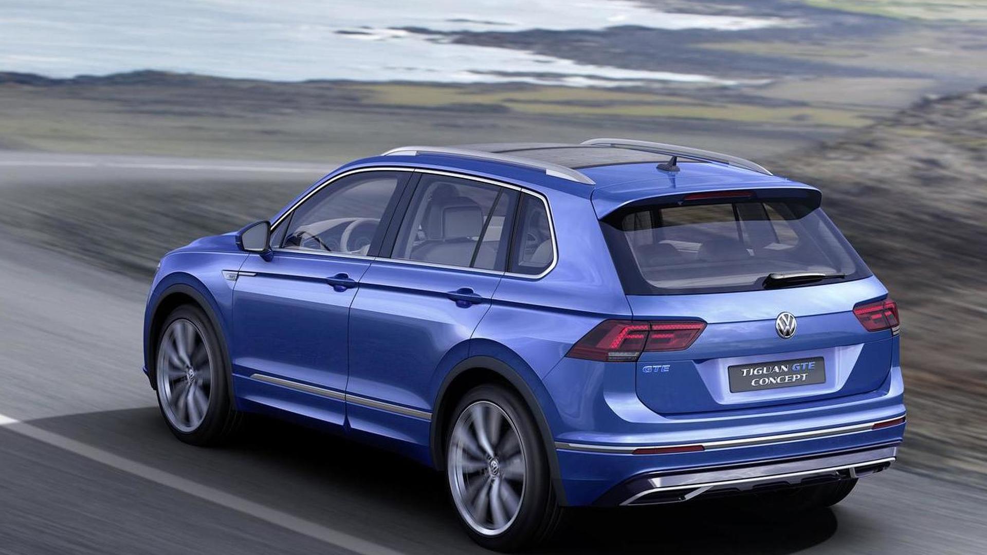 大众途观和arteon宣布将于2020年推出插电混合动力版