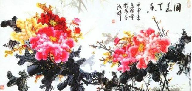 中国天台山小孟林牡丹园横空出世国花心归云端小镇