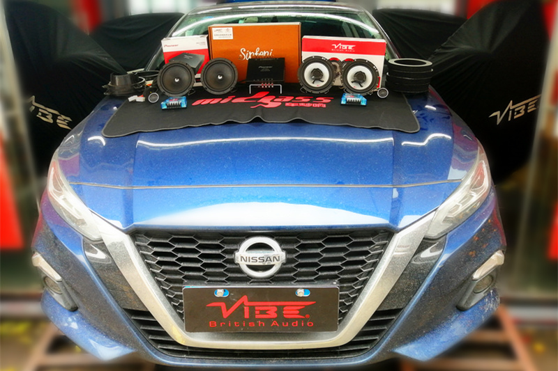 日产天籁汽车音响隔音无损改装升级车梦响