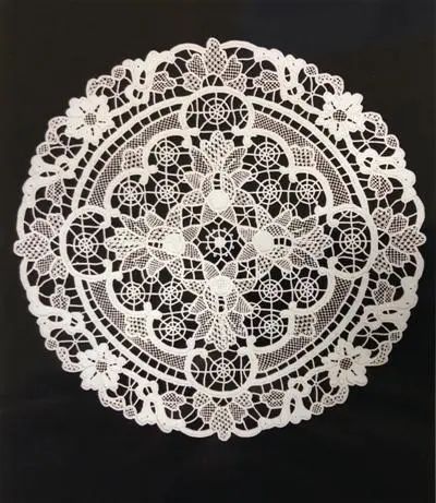 抽纱万缕丝之萧山花边