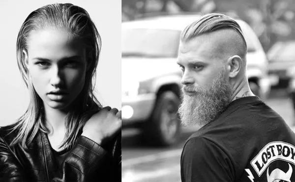 偏分 side part/comb over图:pinterest草草头or刺头 spiky图