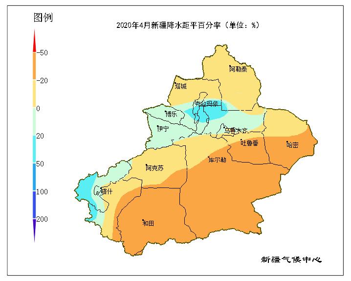 【海川农业】2020年第6期 | 2020年4月新疆气候趋势预测