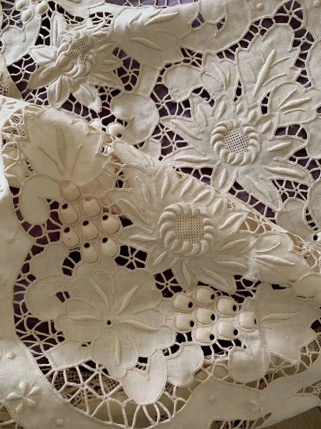 抽纱万缕丝之萧山花边