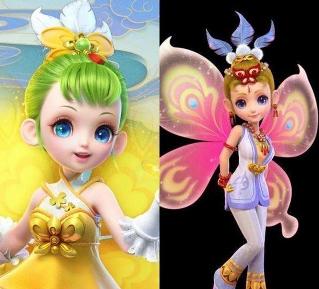 梦幻西游周年庆新老版本角色形象大对比颜值提升不是一星半点