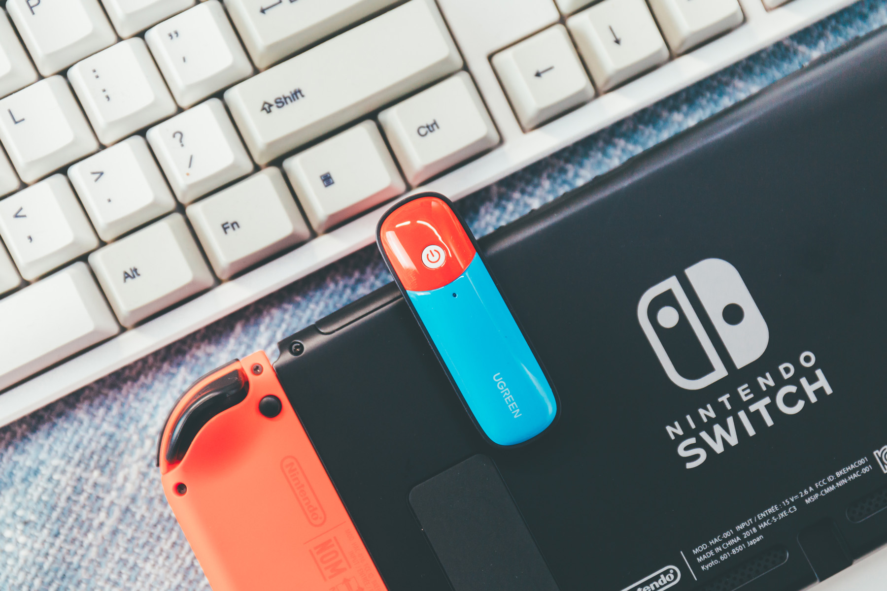 抛弃有线耳机airpods亦可畅玩switch绿联switch蓝牙适配器