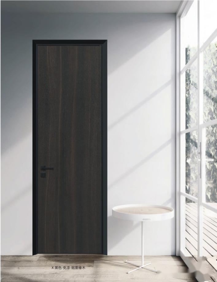 不惊艳不谋面极简铝木生态门