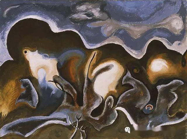 美国著名画家 arthur garfield dove 抽象绘画作品_多夫