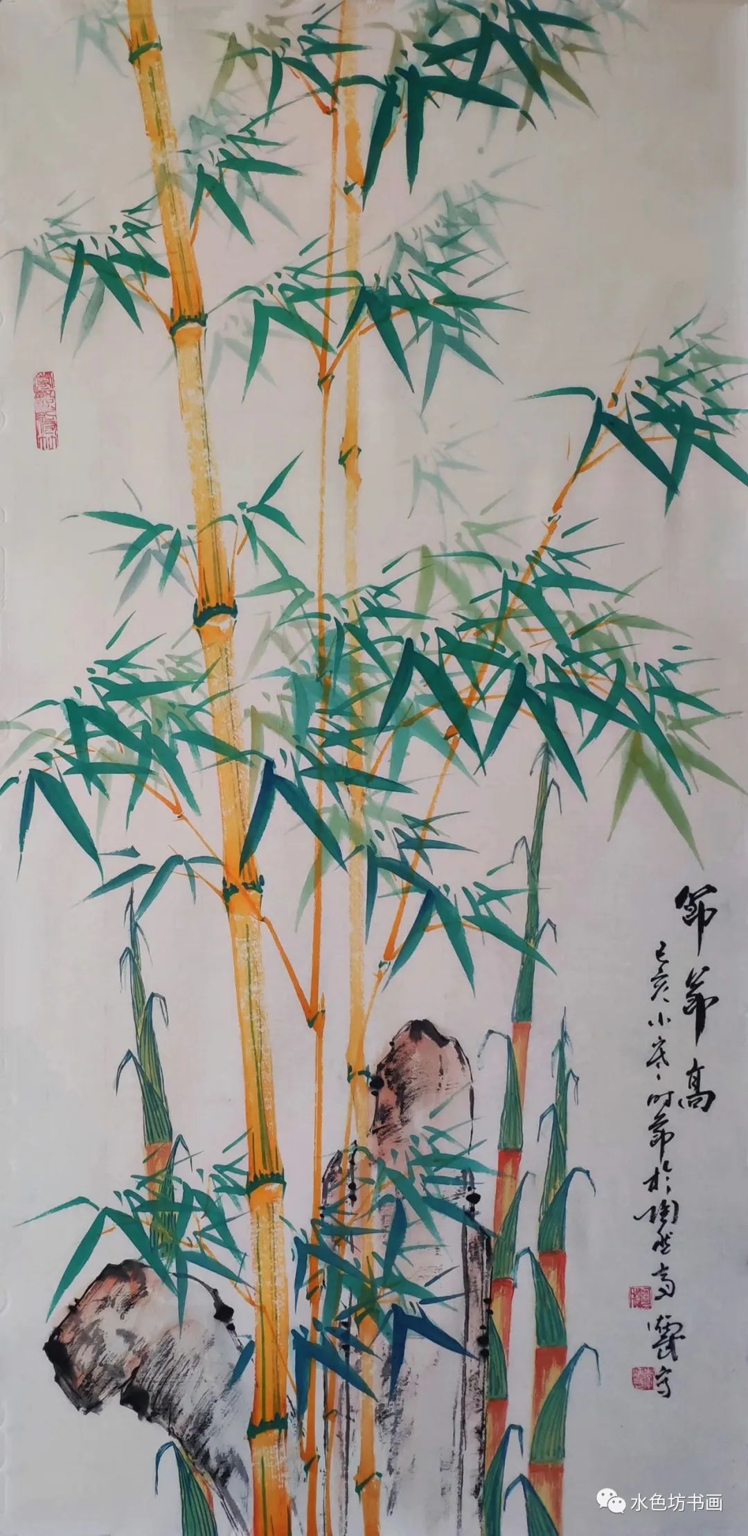 画家专栏│李炳武花鸟翠竹清新自然入画来