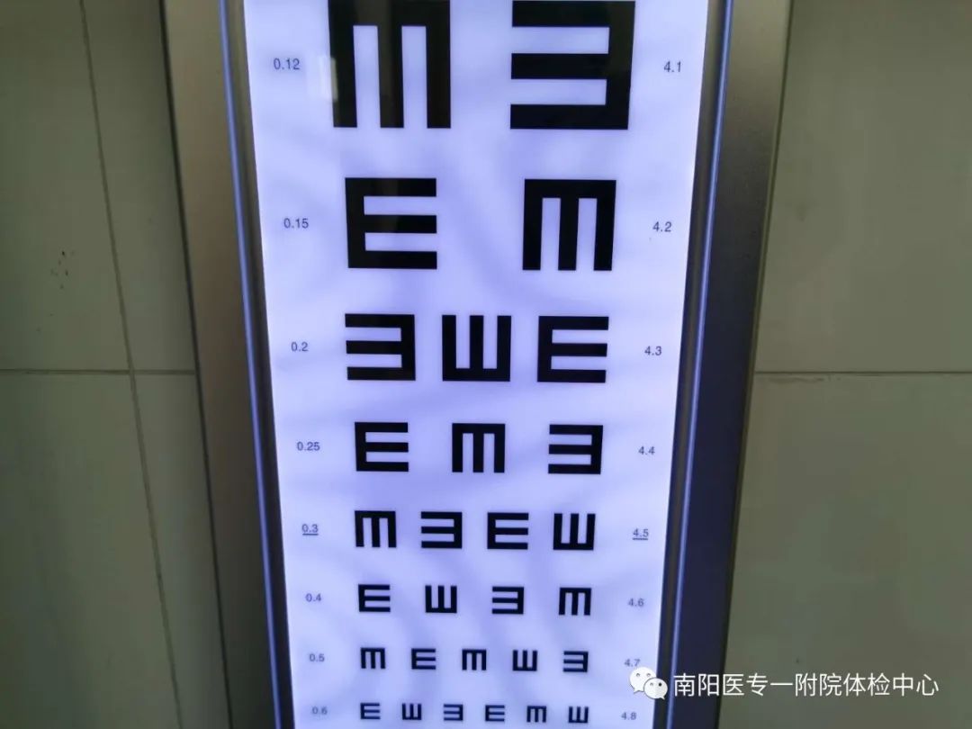 驾驶证测眼睛视力图图片