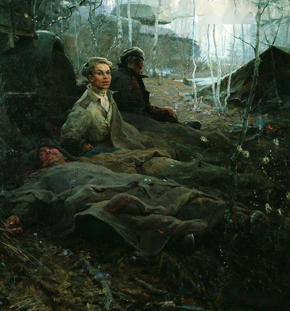 苏联二战时期绘画作品