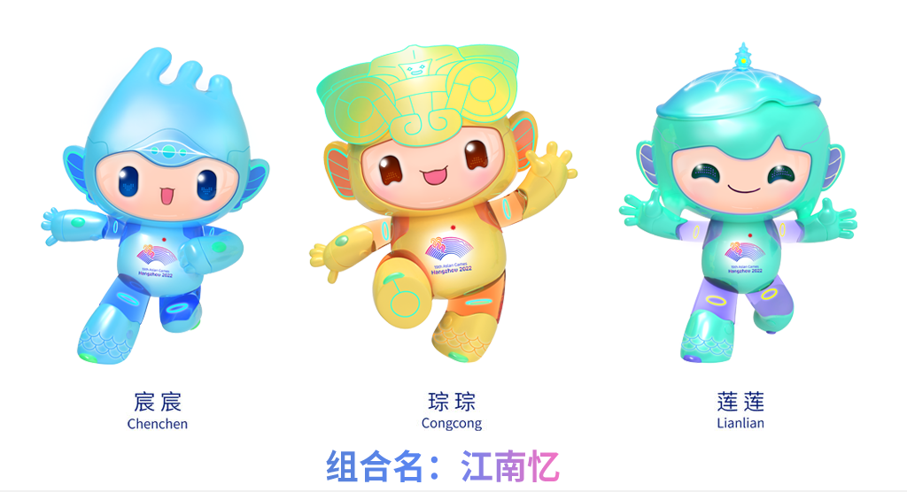 杭州2022年第19届亚运会吉祥物发布
