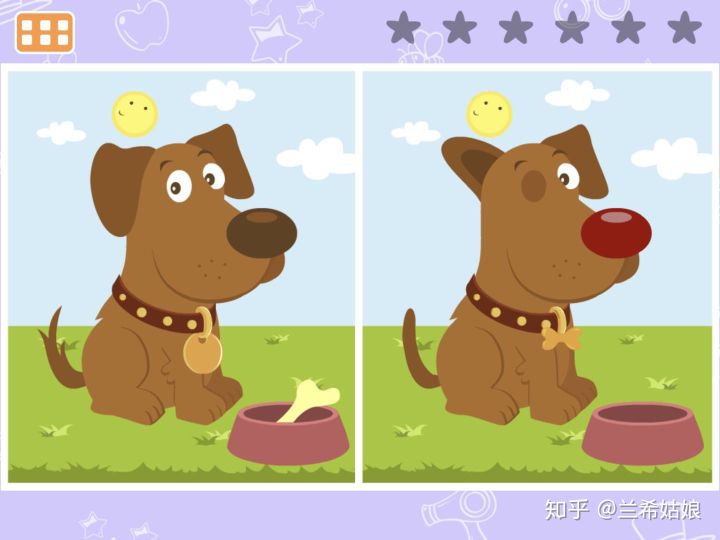 比如,给动物喂食物,给动物洗澡,拼图,数字连线,找找不同.