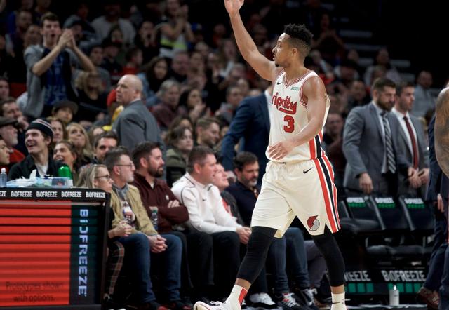 cj麦科勒姆再度爆发别忘了他的进攻火力并不逊色利拉德