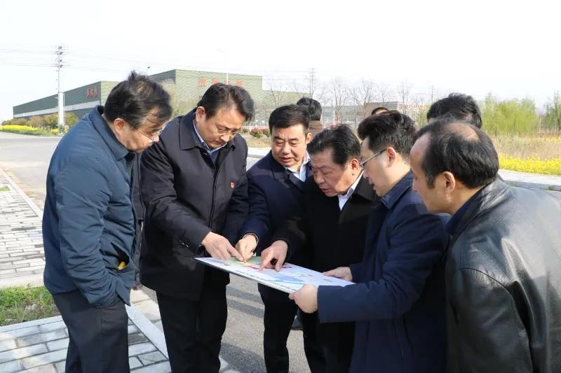 盐城国投集团董事长戴同彬在射阳调研