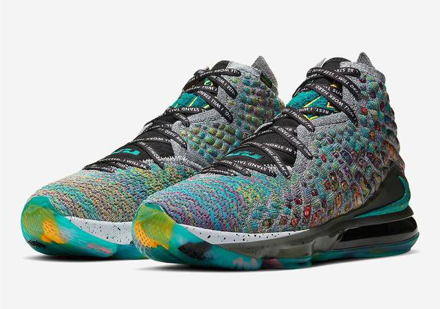 lbj17打造的全新配色ipromise你get到了吗