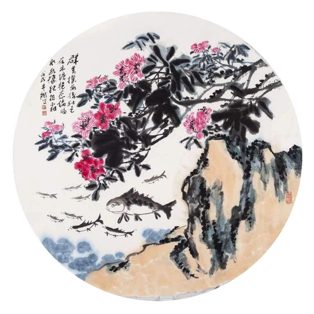 风清尘自远——牛斌花鸟画作品欣赏_cm