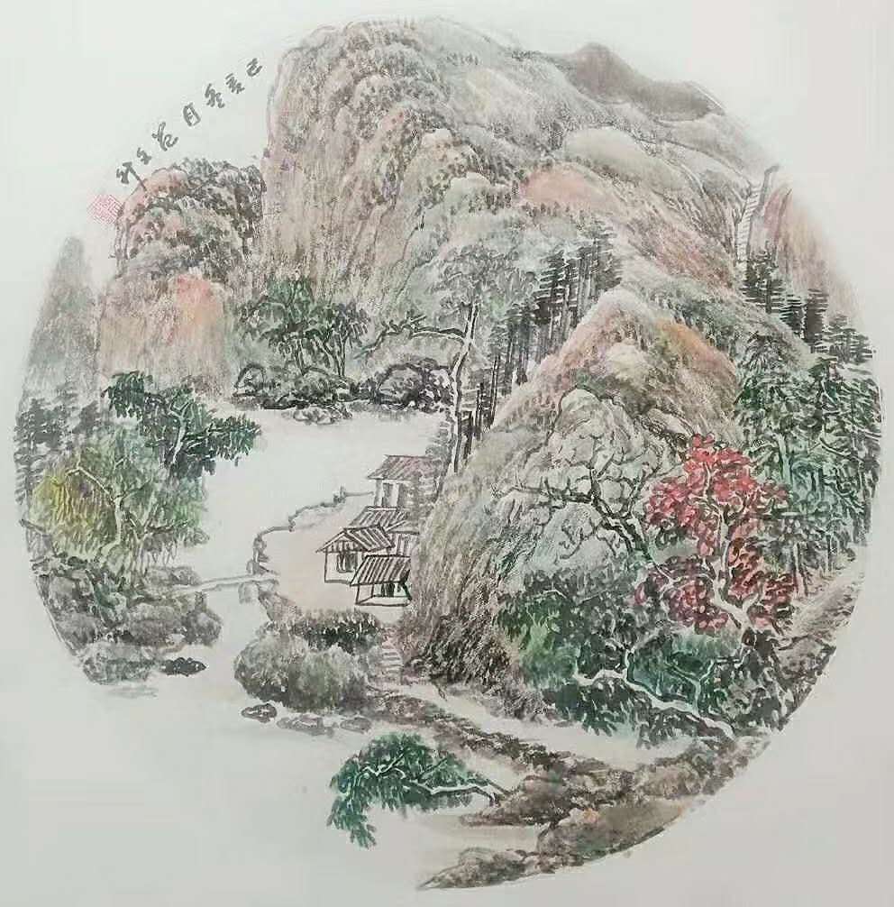 范文升小品山水作品赏析