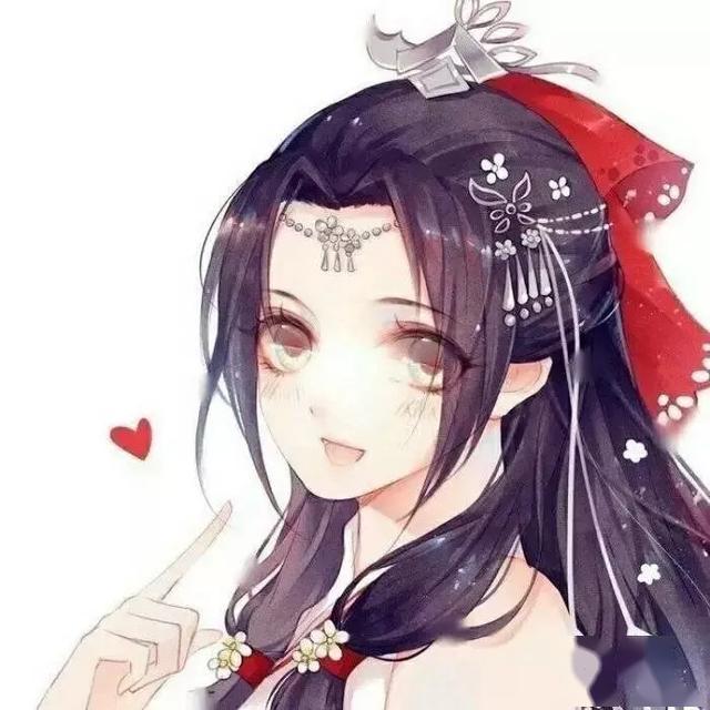 「古风头像」天下桃花为你开,我弃长剑为君来