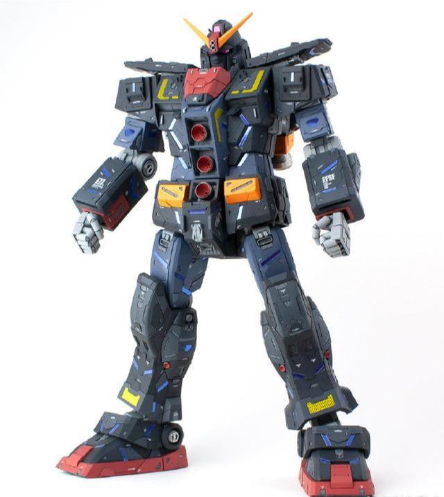 追加细节,精神力高达模型改