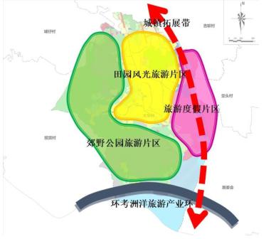 下面是惠东县吉隆镇大华村村庄(2019-2035年)的村庄规划总图及近期