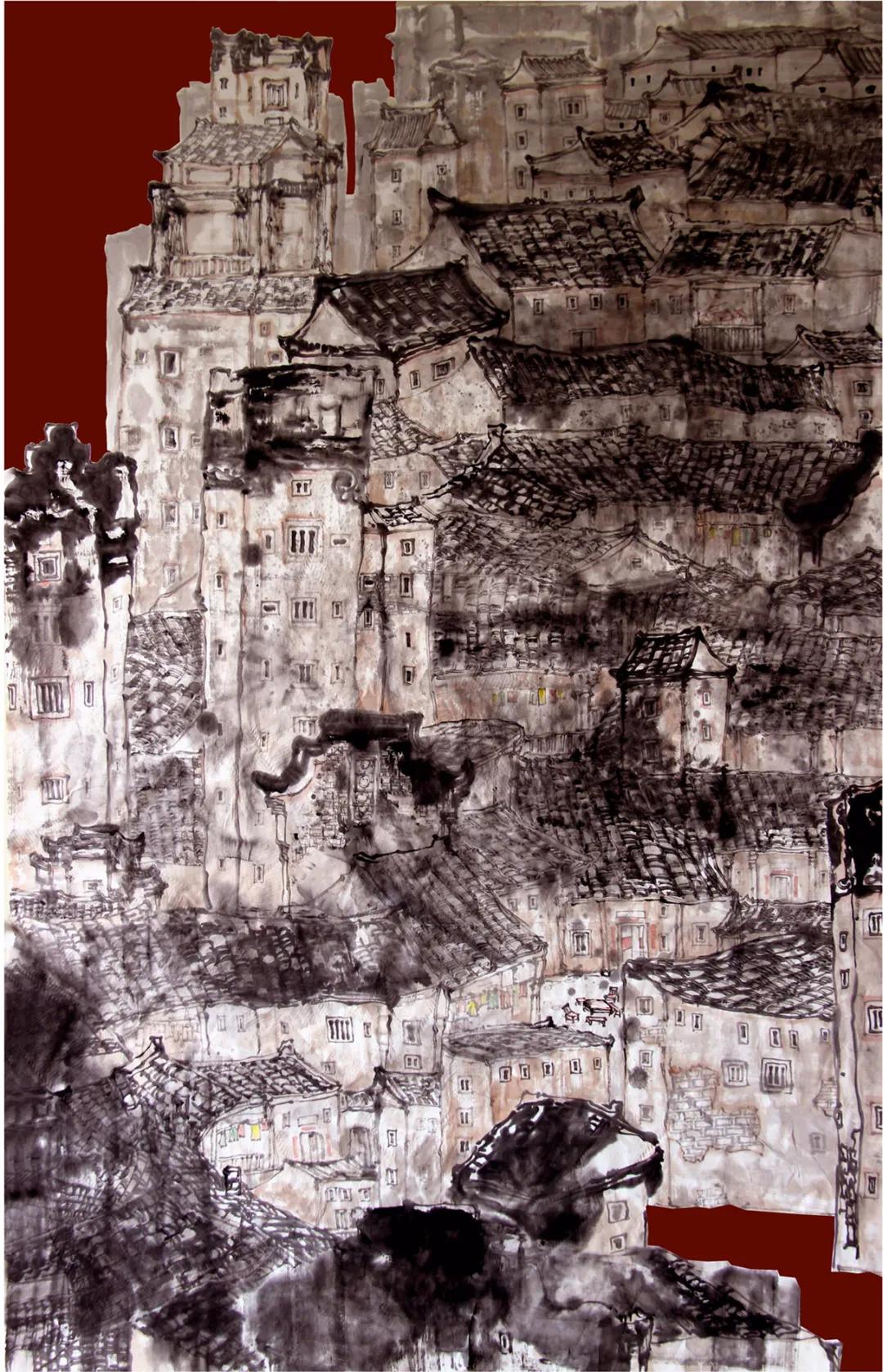 画廊推荐画家陈峻峰国画作品解析