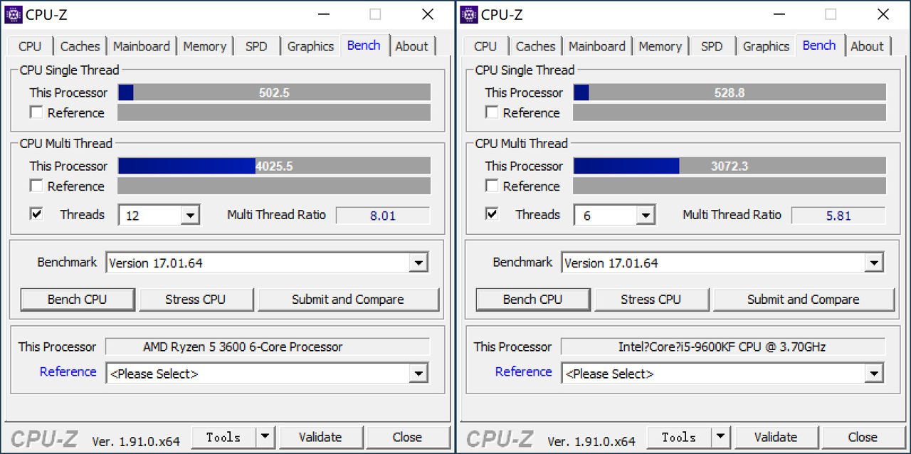 装机cpu选r5 3600还是i5 9600kf?老司机实测告诉你谁性价比更高