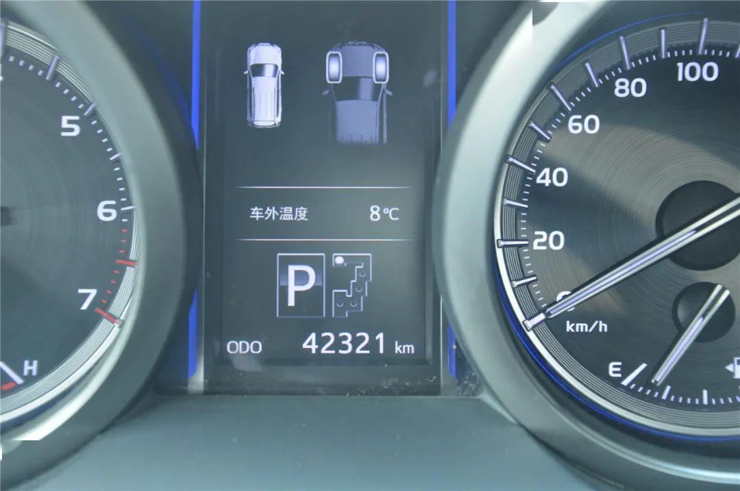 里程表表显里程42321公里123