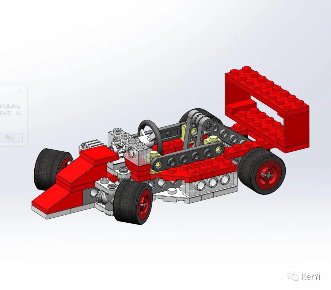 乐高车solidworks设计