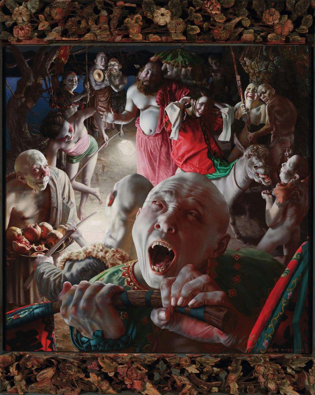 六胖子油画技法丨冥灰色