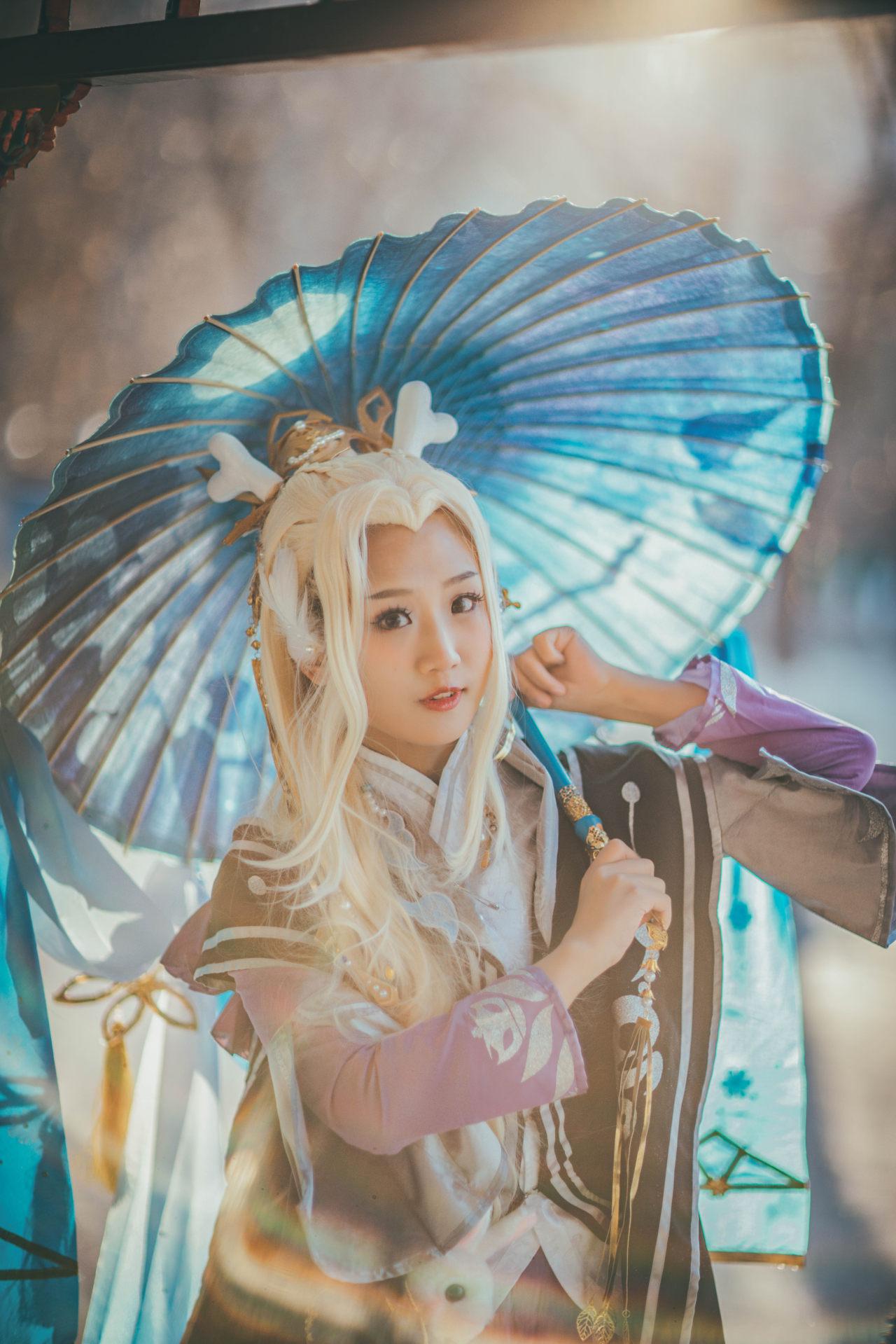 剑网三万花朔雪萝莉cosplay