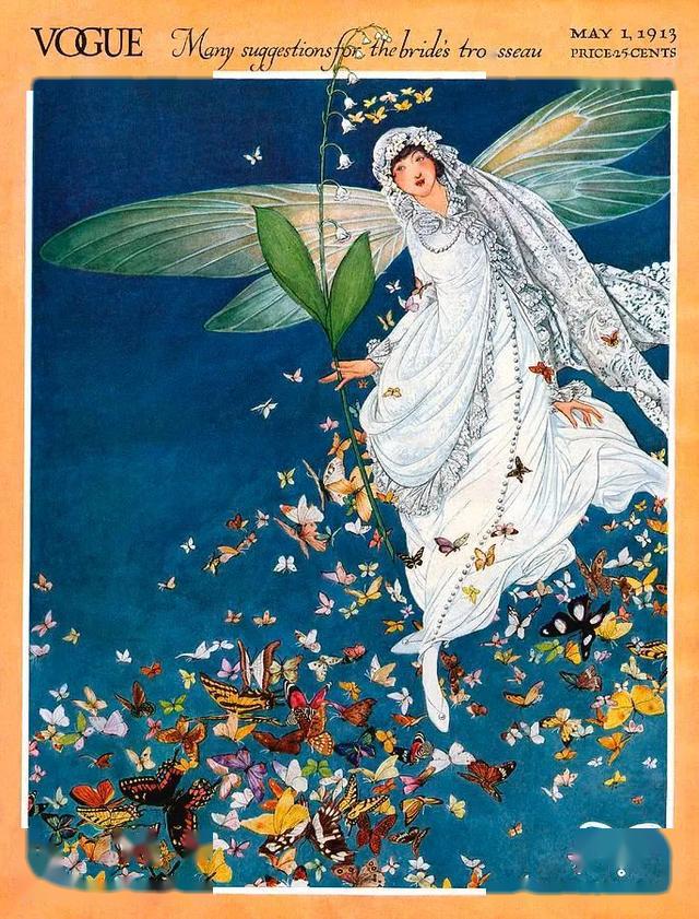 vintagevogue插画封面大赏