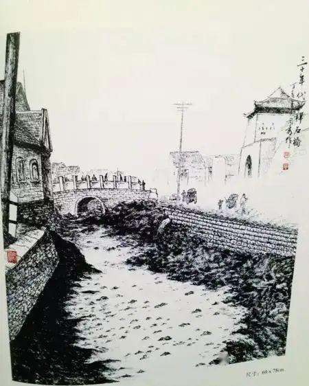 旱石桥永绥桥这是老济南的杆石桥