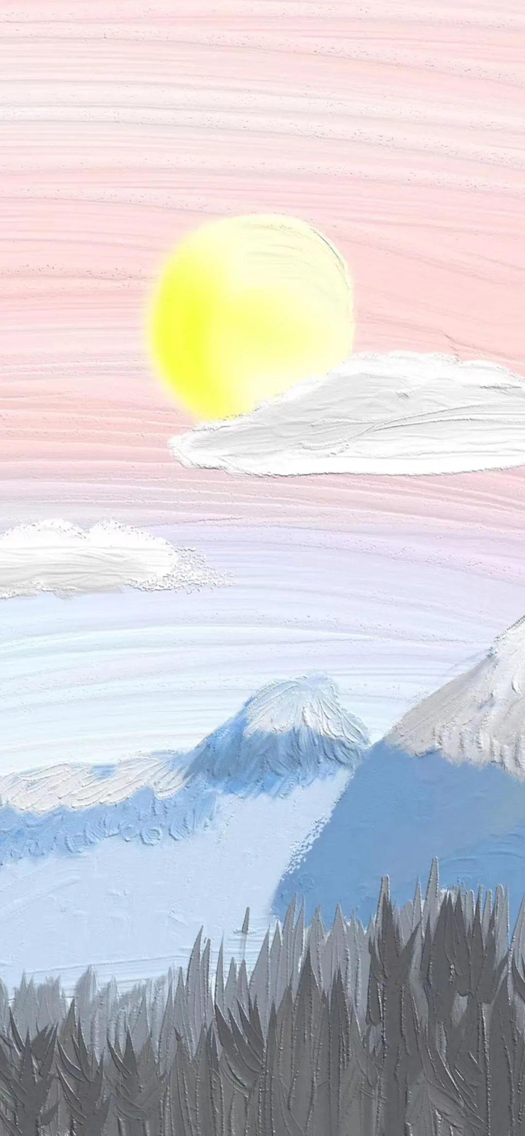 最近,油画质感的壁纸有点火爆啊!