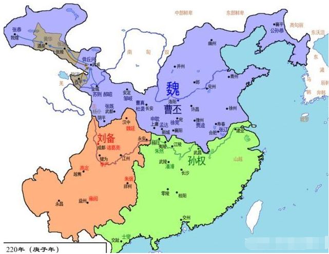 三国时蜀国的国土面积究竟有多大看完才知道变化这么多