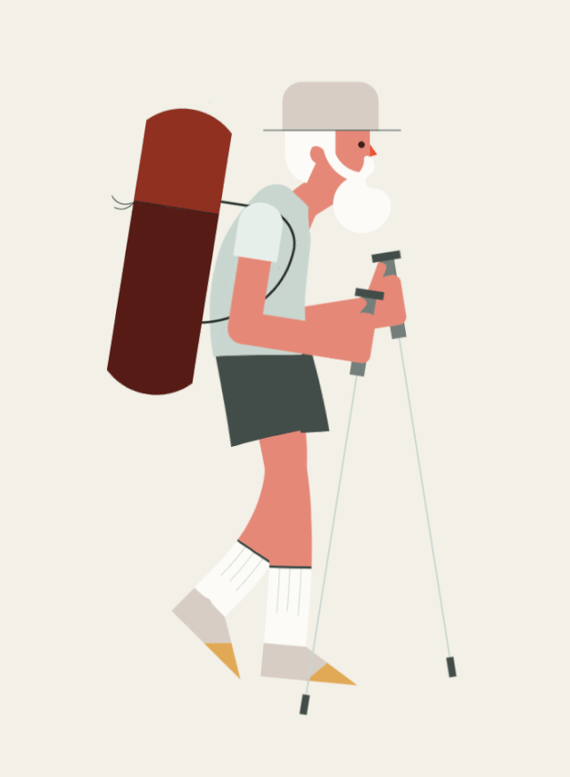 这些几何图形动物人物创意十足