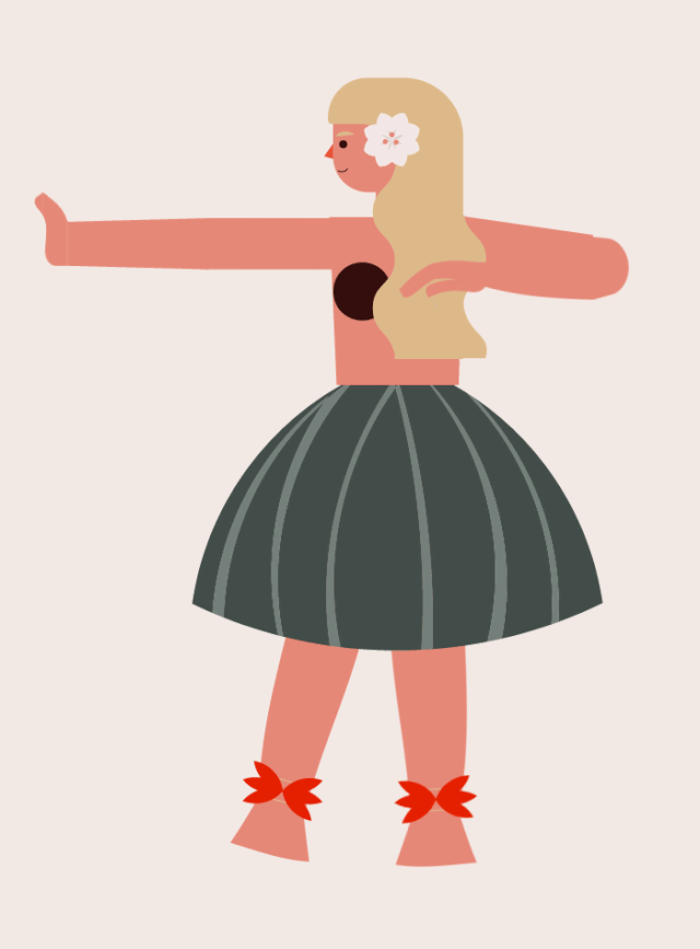 这些几何图形动物人物创意十足