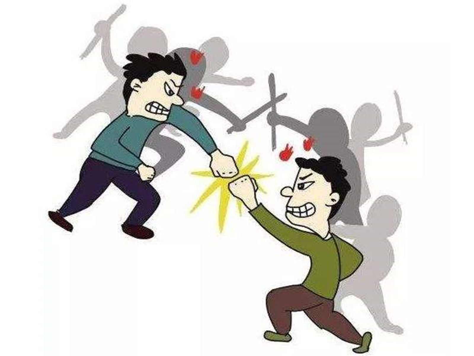 太冲动!宜宾一小伙为替女友出头,聚众斗殴提刀砍人,被判3年