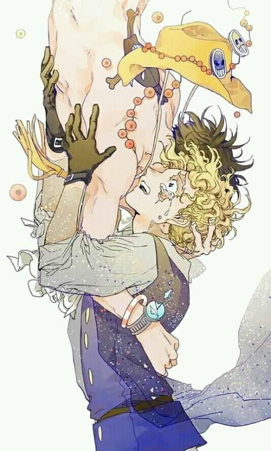 海贼王asl壁纸,艾斯虽已离去,但他的火焰在萨博和路飞手中燃烧