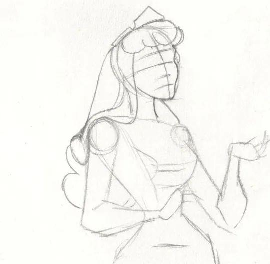 零基础绘画教程睡美人