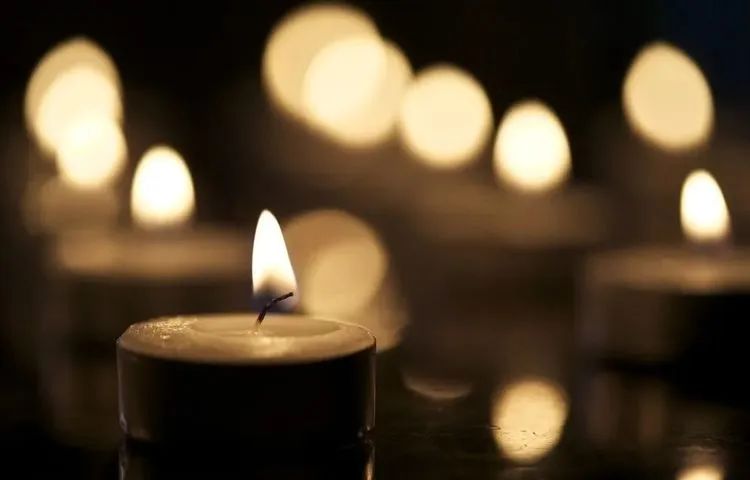 哀悼蜡烛逝者图片