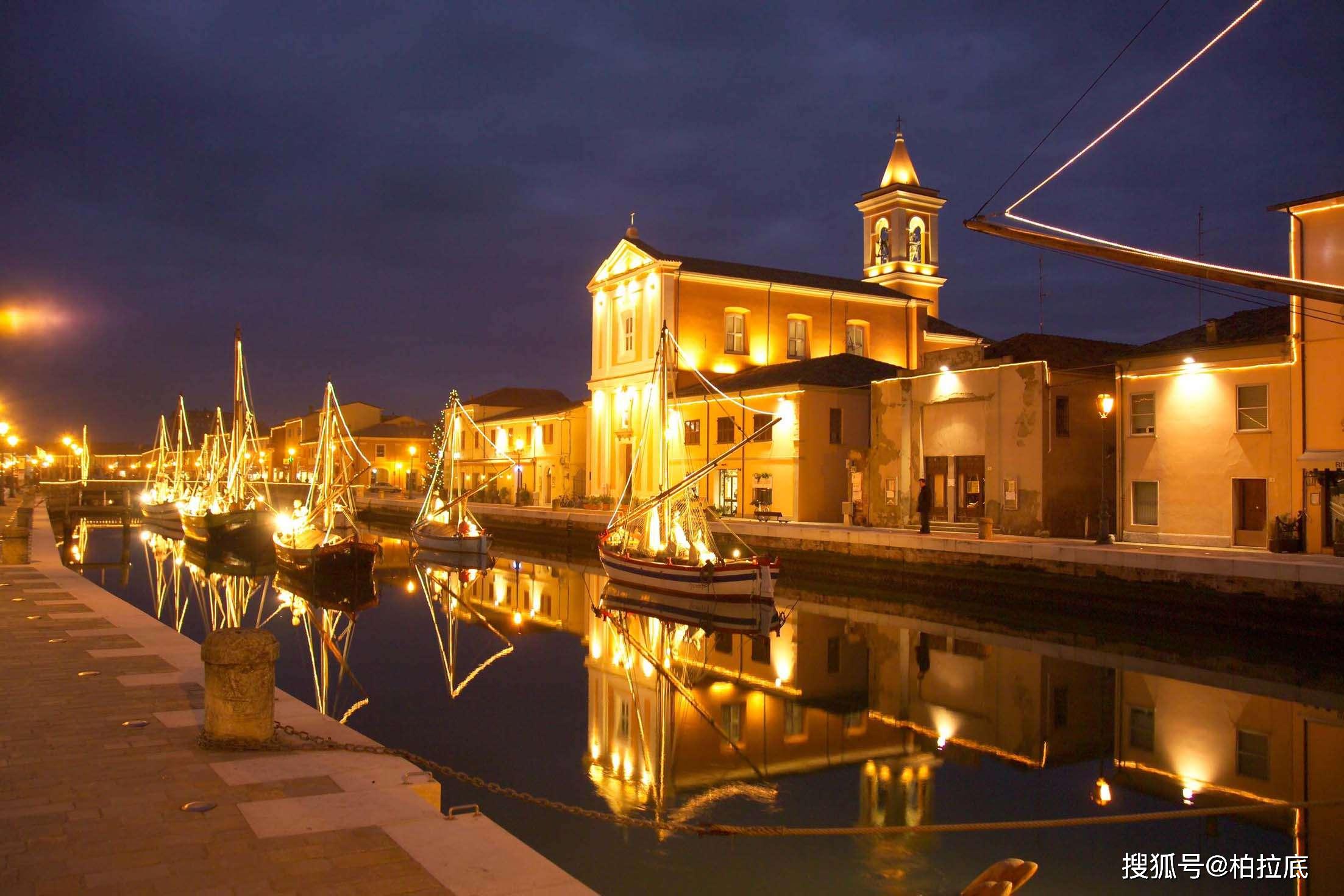原创达芬奇的城市规划遗作意大利小镇切塞纳蒂科达芬奇的小威尼斯